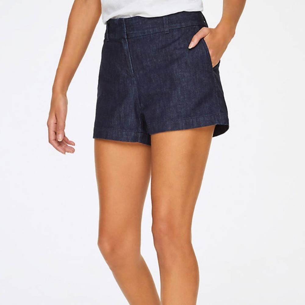 Ann Taylor Loft Jean Shorts “The Riviera Short”
